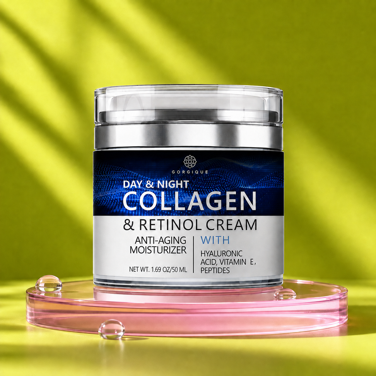 Crema Hidratante Facial con Retinol, Antienvejecimiento y Versátil