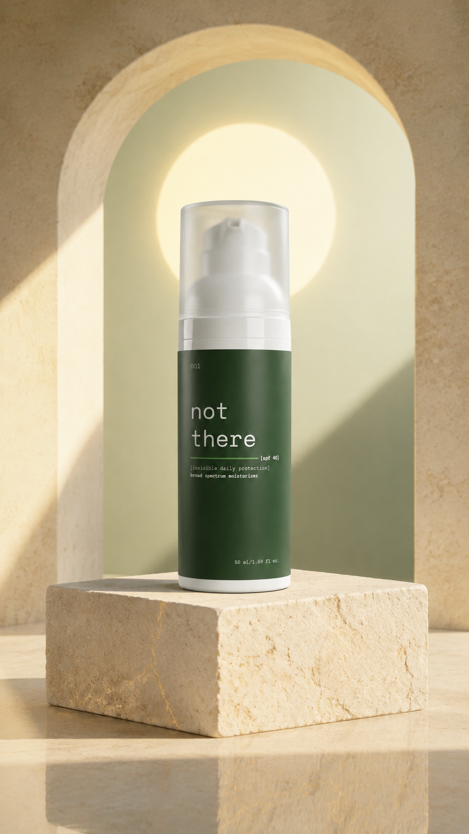 Hidratante Facial 2 en 1 con SPF 40 de Amplio Espectro